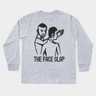 The Face Slap Kids Long Sleeve T-Shirt